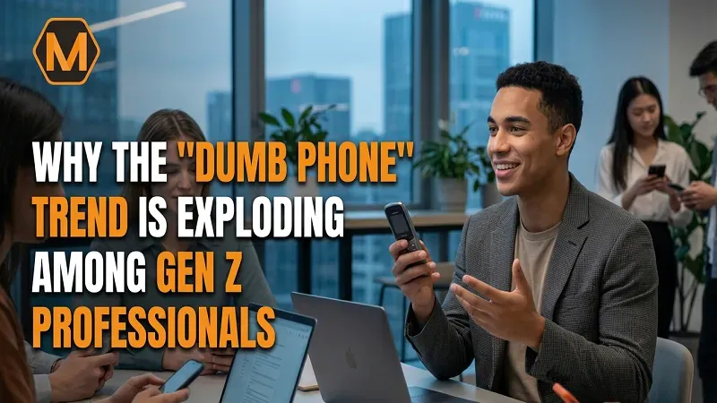 Why the “Dumb Phone” Trend is Exploding Among Gen Z Professionals
